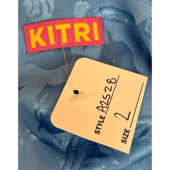 Kitri Carissa Maxi Dress in Sky Blue Tulip NWT Size 2 - Picture 8 of 9